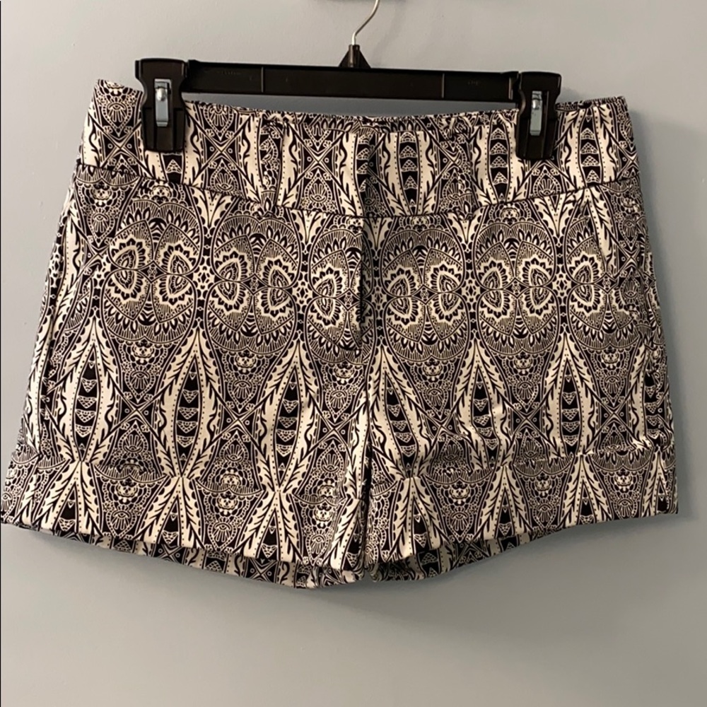 New York & Co Black and White Shorts